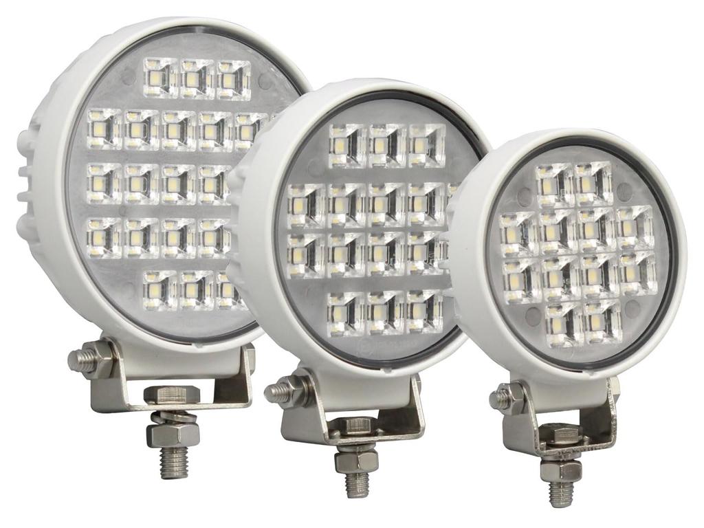 BMO JAPAN Work Light, 24W, 1920lm, Diffused Light, 6000K, IP67 Waterproof, Dustproof, and Noise-Reducing, 40A0032