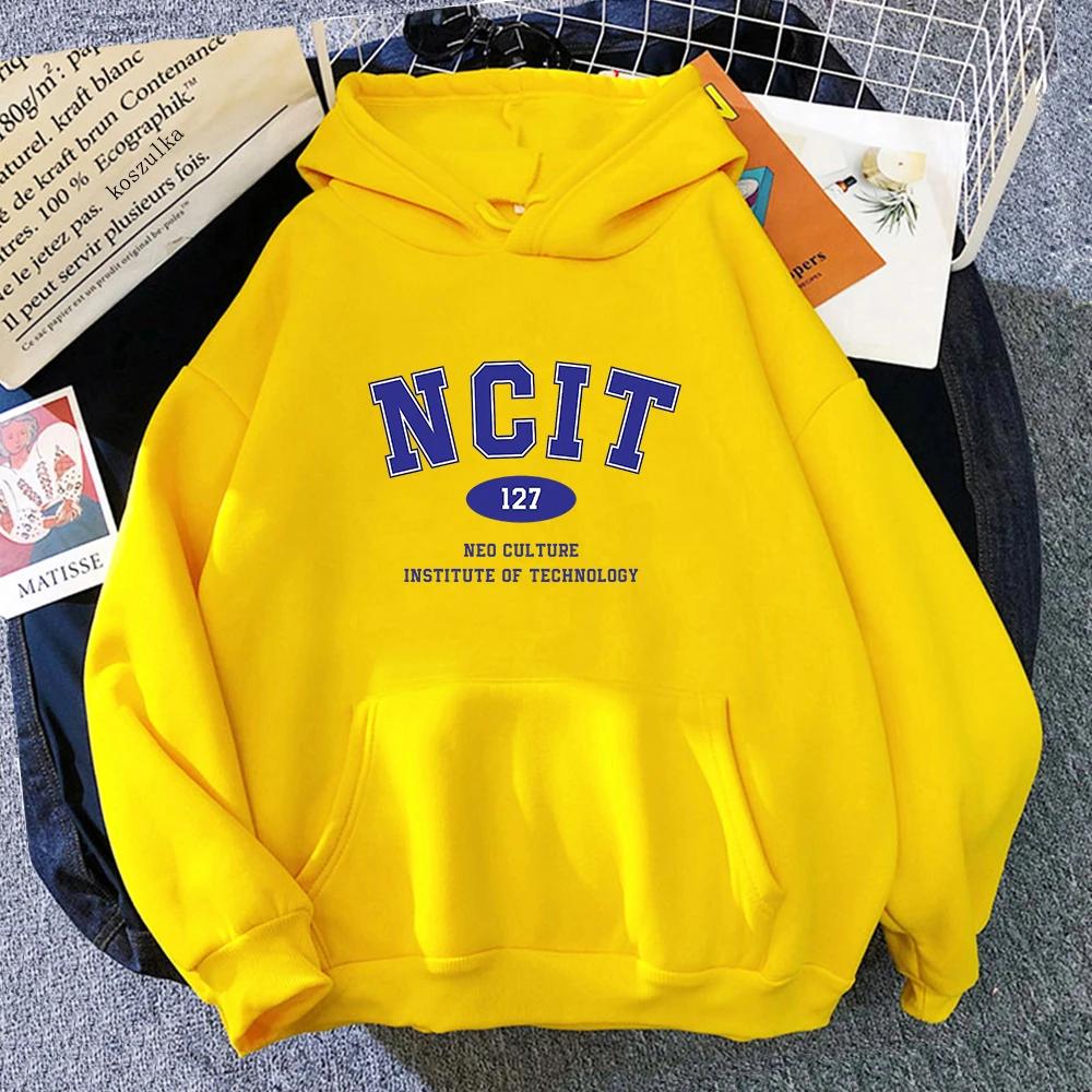 NCT 127 Hoodie Klassisch Winter Warm Damen/Herren Hoodies Frühling/Herbst Unisex Sweatshirt Vintage Sudaderas