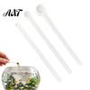 Aquarium Feeding Tool 3Pcs/Set Fish Food Scoops, Mini Measuring Spoons, 0.02 0.1 0.25 Tiny Scoop Little Plastic Scoops for Feeding, Shrimp