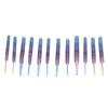 12Pcs Crochet Hooks Ergonomic Soft Handle Aluminum Crochet Needle Kit for Beginners for Crochet Accessories12 Pcs OPP