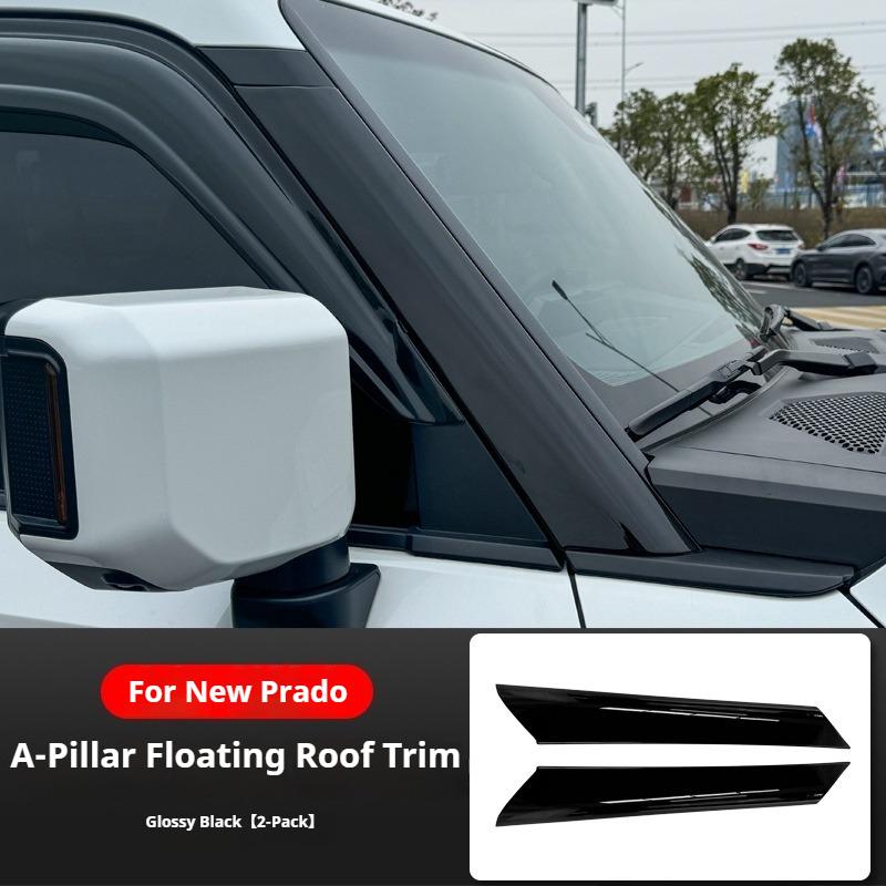 For Toyota Land Cruiser 250 Prado Lc250 2024 Car A-pillar Decorative Strip Suspended Roof Window Front Gear Pillar Light Strip