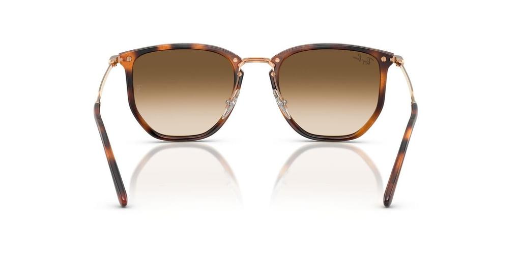 Sunglasses 0RB4451 TRANSPARENT ORANGE CLEAR GRADIENT BROWN 68045153 Polarized [Ray-Ban]