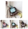 College Student Nylon Mini Backpack With Drawstring Flap For Daily Use