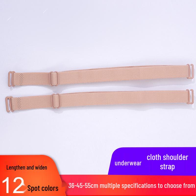 Custom Non-Slip Elastic Bra Straps: Widened, Detachable, Replacement Straps