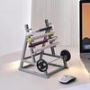 Squat Rack Pen Holder Desktop Pen Holder Gym Theme Pencil Mini Barbell Rack Organizer