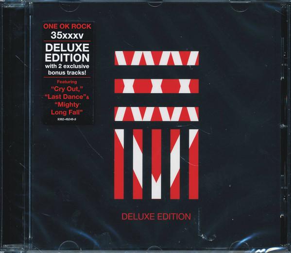 CD ONE OK ROCK 35xxxv Deluxe Edition 9362492489 Warner Bros. 2015 UK Japanischer PopRock Gebraucht red