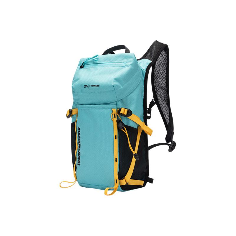 New Anta China National Geographic PU Backpack Unisex Danqing Blue 192526164-5