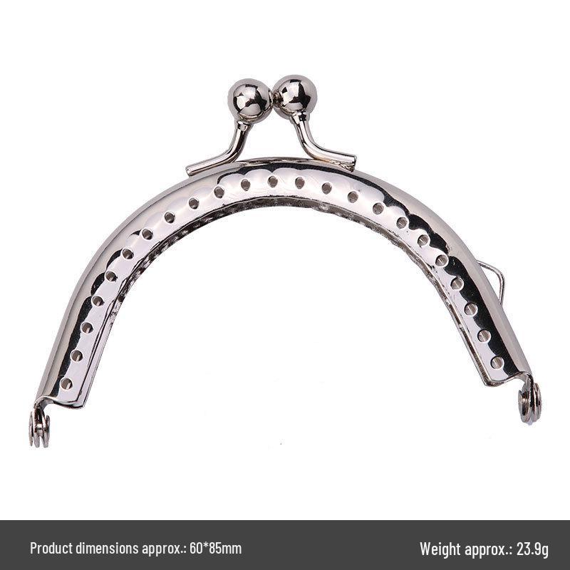 Retro Handmade Coin Purse Clasp Clips - DIY Material Kit for Crafting Bags