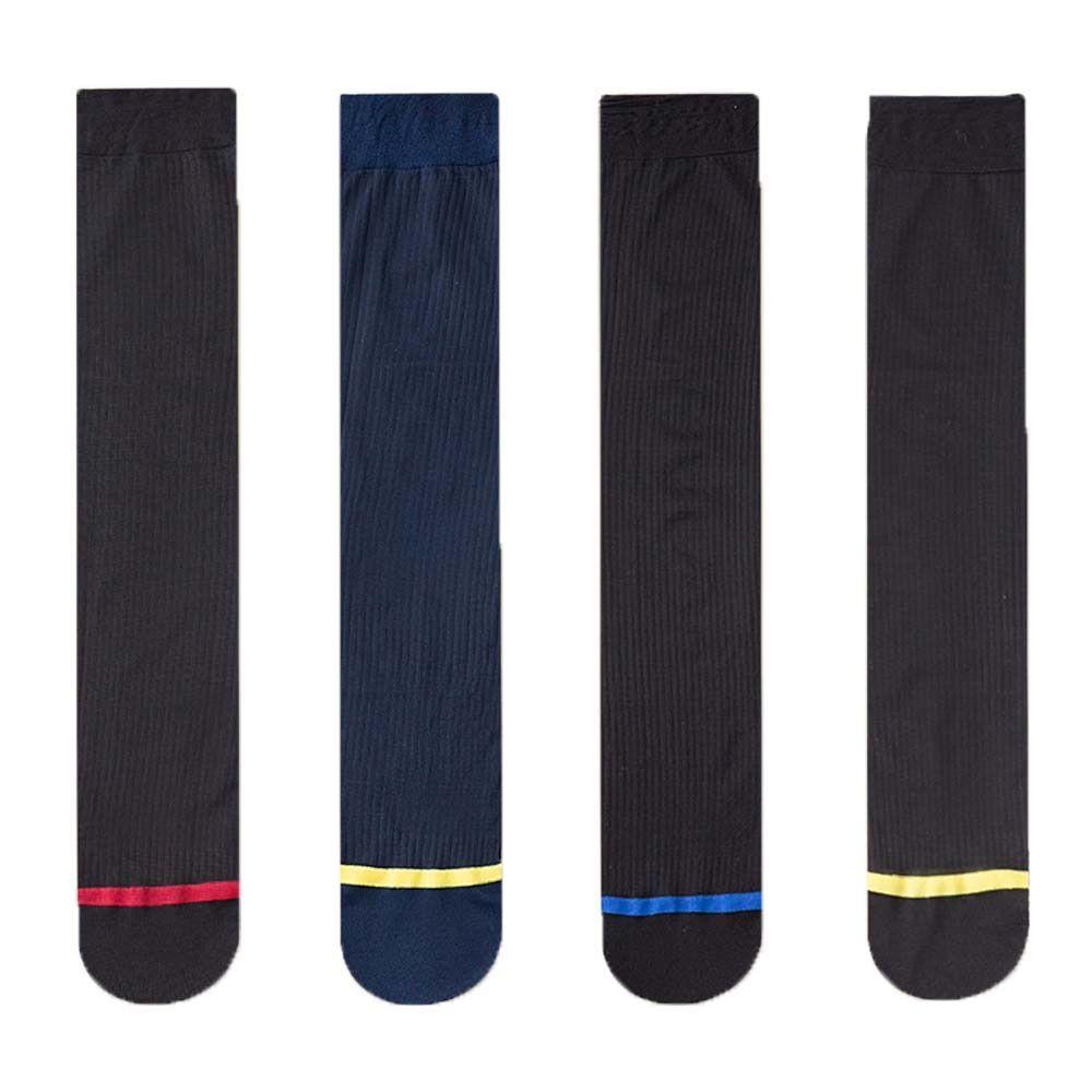 Translucent Business Dress Punčochy Průsvitné pánské střední trubice Ultra tenké šaty trubkové ponožky Business