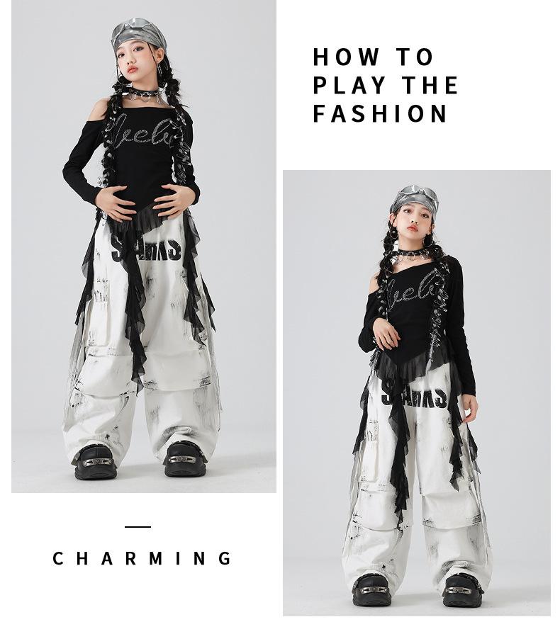 Modern jazzdräkt för barn – Snygg streetdance-outfit för flickor