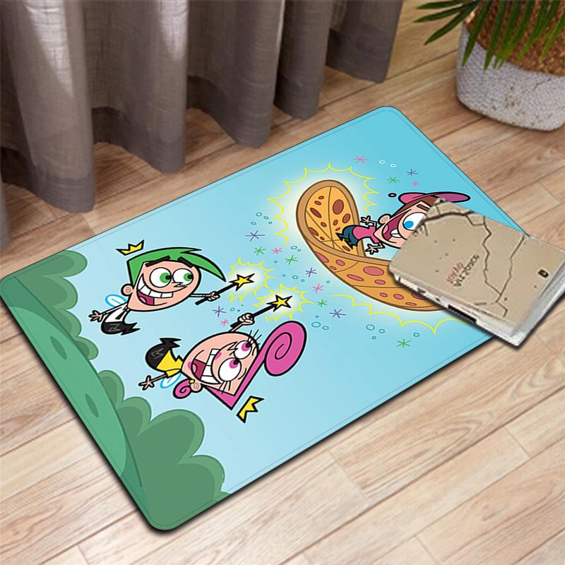 Fairly OddParents Rug Floor Mat for Living Room or Bedroom Soft and Comfortable Carpet a Gift for Birthday and Holiday.