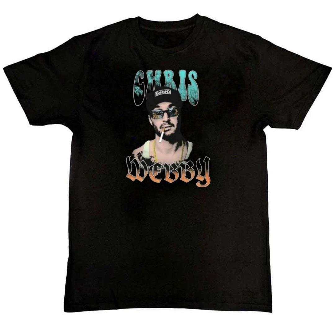 Chris Webby Eighty Cigarettes Graphic PrintMens T-Shirt XXXL