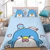 T-Tuxedo S-Sam Duvet Cover Set Home Style Bedding Soft Laundry Cotton Bed 3 Piece Set Student Dormitory Gift