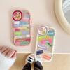 Fashion Graffiti Letter Shockproof Bumper Clear Phone Case For Iphone 14 13 12 11 Pro Max Cute Soft Silicone Back Cover Case