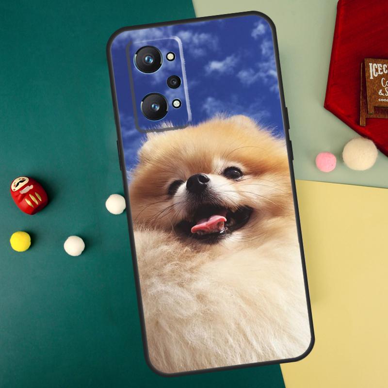 Pomeranian Dogs Dog Colorful For Realme GT7 Pro 15 13 10 11 12 14 Pro Plus C55 C71 C75 C67 C63 C61 C53 C35 C65 GT6 Case