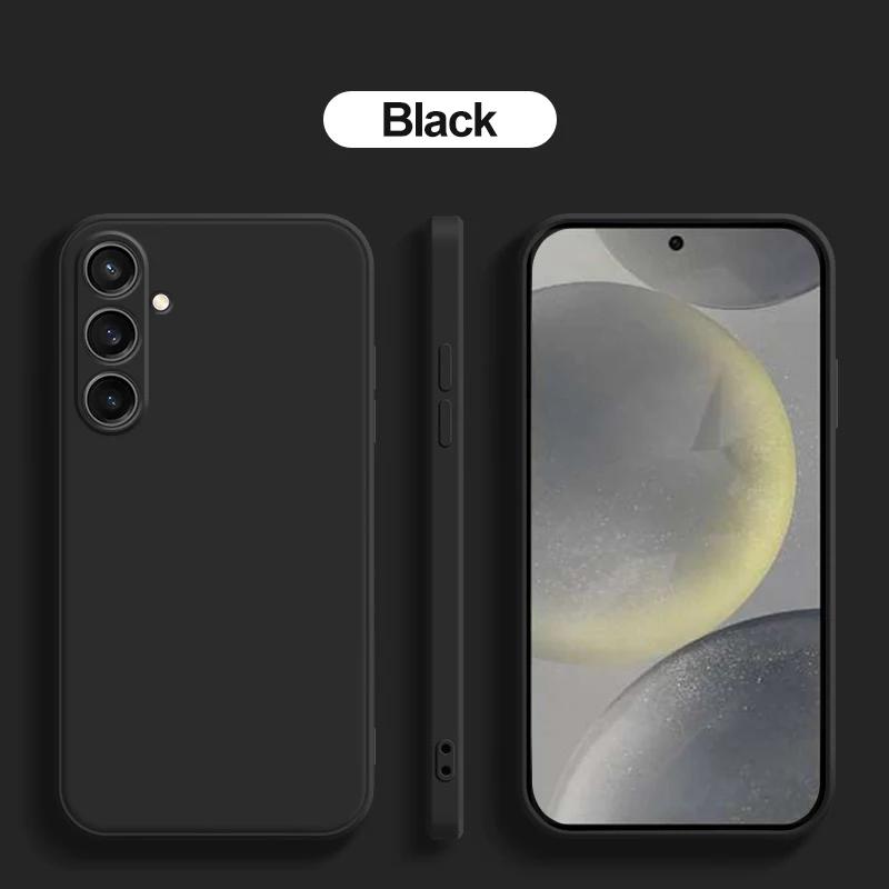 24 Ultra Plus S24Ultra Case Oringal  Liquid Silicone Phone Case For Samsung Galaxy S24 S 24 Ultra Plus S24Ultra Soft Cover