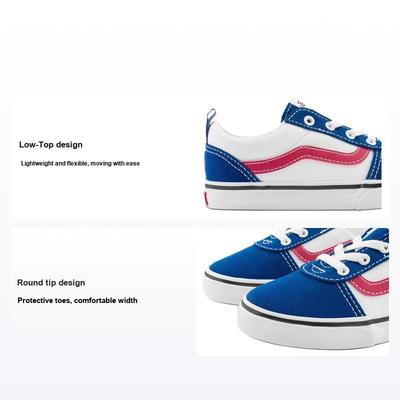 Ward Slip On Colorful Retro Low Top Walker Shoes Baby Sneaker Blue VN0A3QU17WM