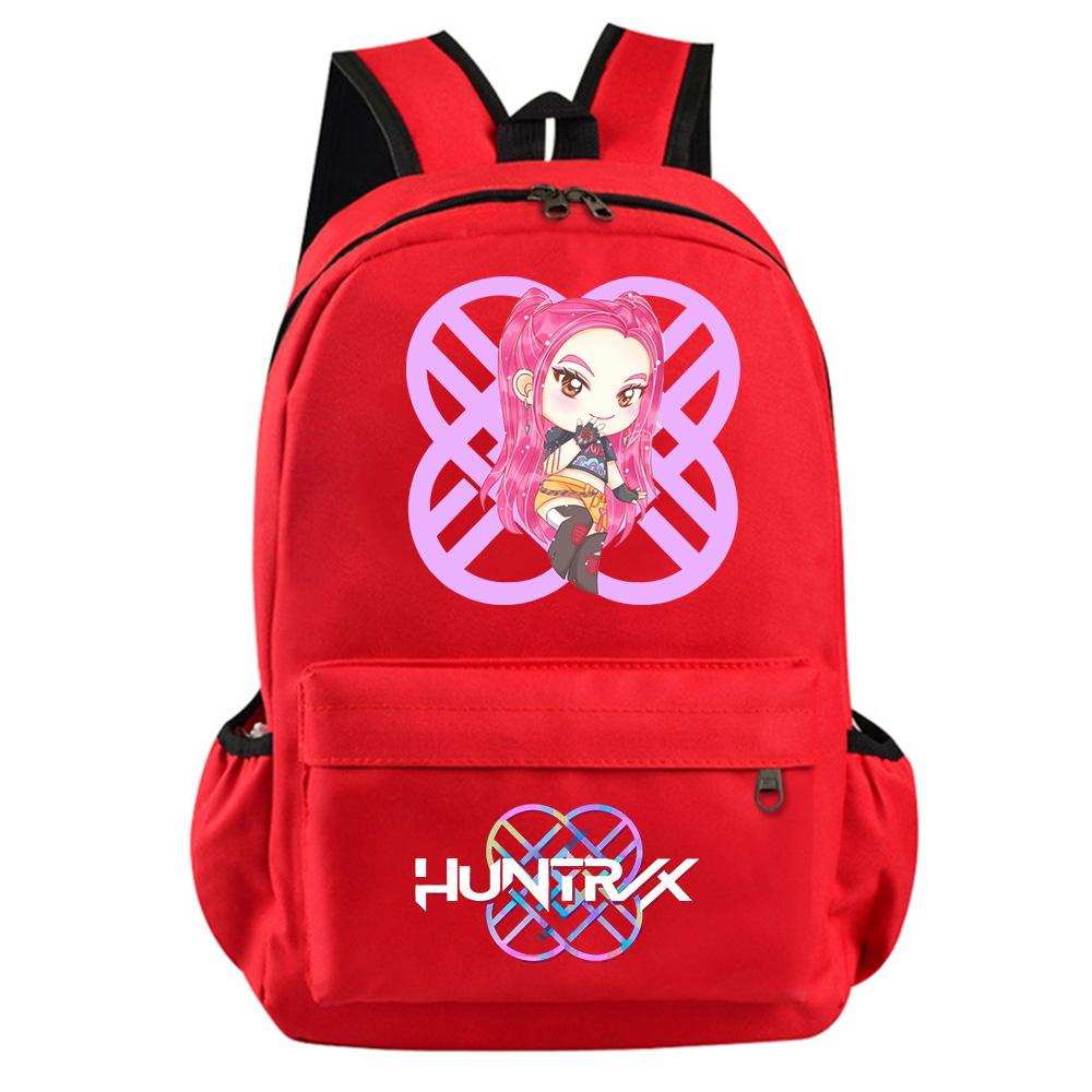 Anime Kreslený K-Pop Lovci Démonů Potisk Batoh pro Teenagera Studenta Dívku Chlapce Školní Taška Velkokapacitní Voděodolná Cestovní Taška Dětský Dárek