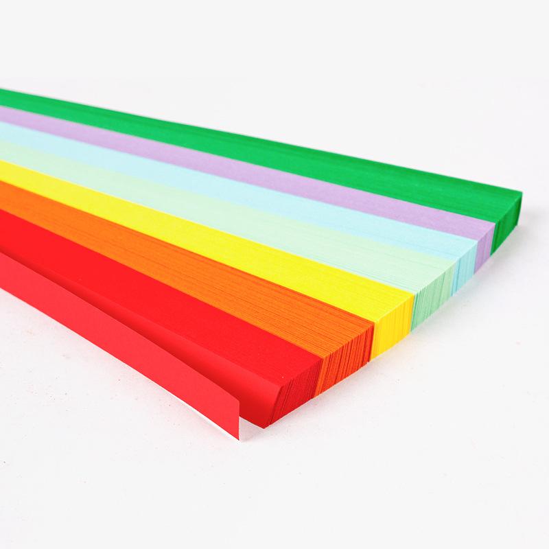 540 Sheets Handmade Double-Sided Origami Star Strips for DIY Lucky Star Folding Art, Home Decor Items High Quality