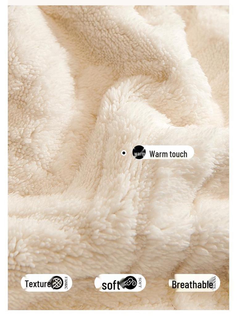 Plush Winter Sofa Cushion and Cover Set