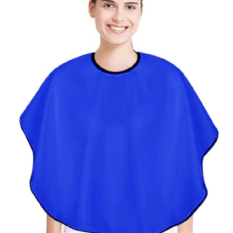 Makeup Cape Beauty Salon Cape Water Resistant Short Smock Light Weight Beard Apron Styling Shampoo Cape for Hairdresser
