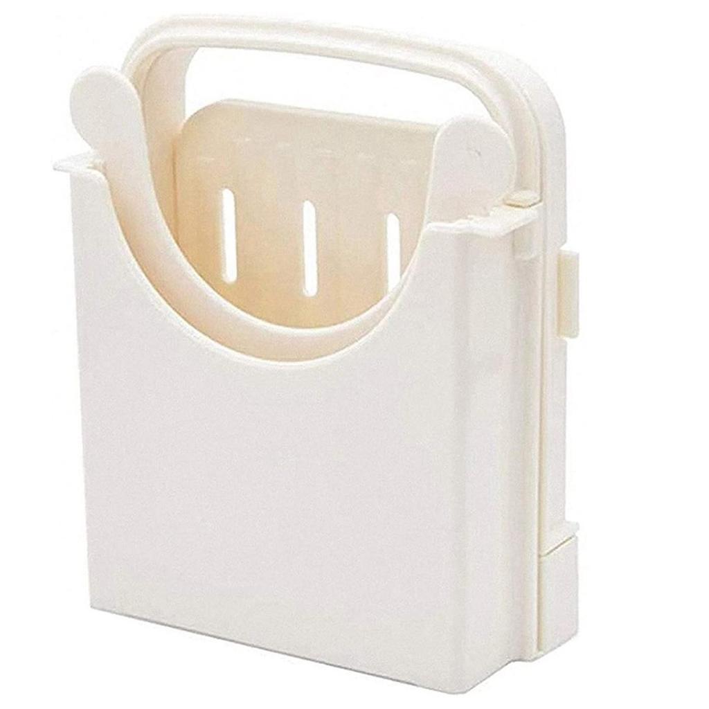 Foldable Bread Slicer Toast Slicer Tool Adjustable Toast Loaf Slicing Machine Bread Cutting Guide for Homemade Bread