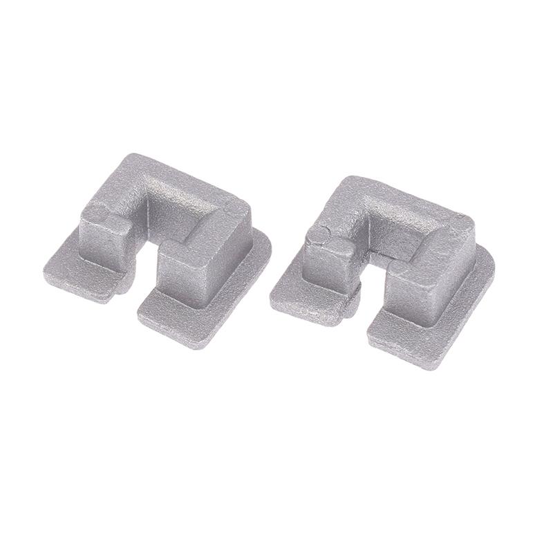 5/10Pcs Aluminum Alloy Trimmer Head Eyelet Square Cord Buckle Replacement Parts Gardening Tools Lawn Mower Trimmer Accessories