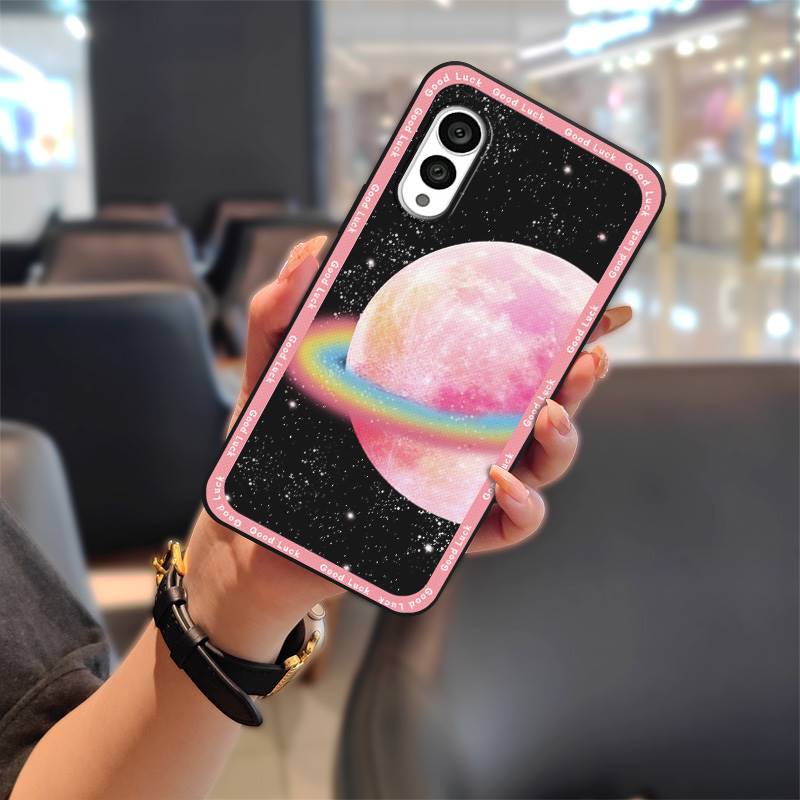 Durable Cute Phone Case For FCNT/Fujitsu Arrows N F-51C Anti-knock Waterproof Fashion Design Dirt-resistant Graffiti TPU