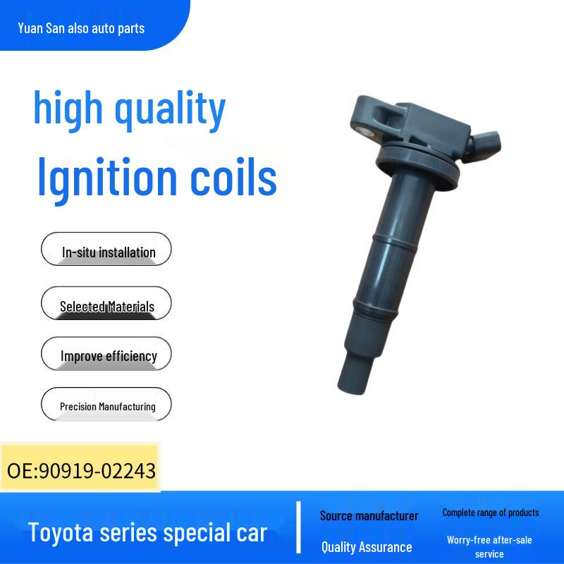 Toyota Camry Corolla Ignition Coil 90919-02244/-02243 Compatible 4 Cylinders