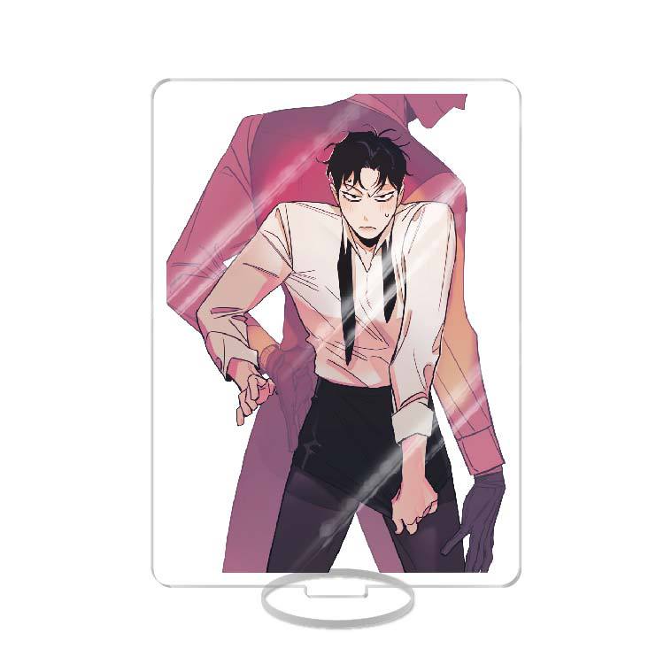 Roses And Champagne Korean Anime Peripherals Zheng Yiyuan Acrylic Stands Collectible Desk Ornaments Creative Birthday Gifts Toy