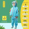 Children's Raincoat One-Piece Suit for Boys and Girls, Primary School Students, Kindergarten Babies, Full-Body Rainproof Playwear Poncho