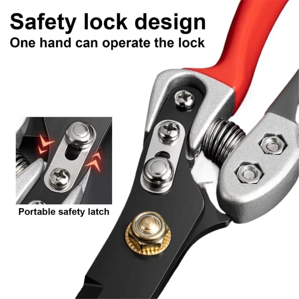 Garden Scissors Hedge Clippers Snips Pruners for Gardening Grass Shears Wool Shear Trimming Spring Sheep Clipper Manual Scissor