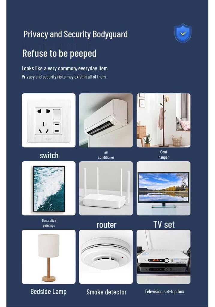 Signal Detector: Anti-Peeping, Anti-Theft, Multi-Purpose Security Alarm