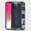 All'interno del circuito della scheda madre Custodia per Apple iPhone 13 12 11 Pro Max 13 12 Mini XS Max XR X 7 8 Plus 6 6S SE 2020 Cover Shell