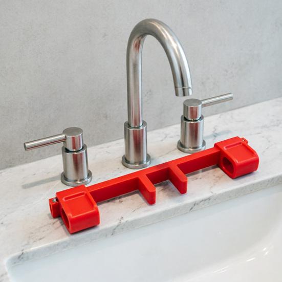 Evrensel Musluk Kolu Kilidi Sel Önleyici Evcil Hayvan Çocuk Korumalı Mutfak Banyo Çift Lavabo Su Musluğu Güvenlik Koruması Merkezi Boru Sabitlemeli