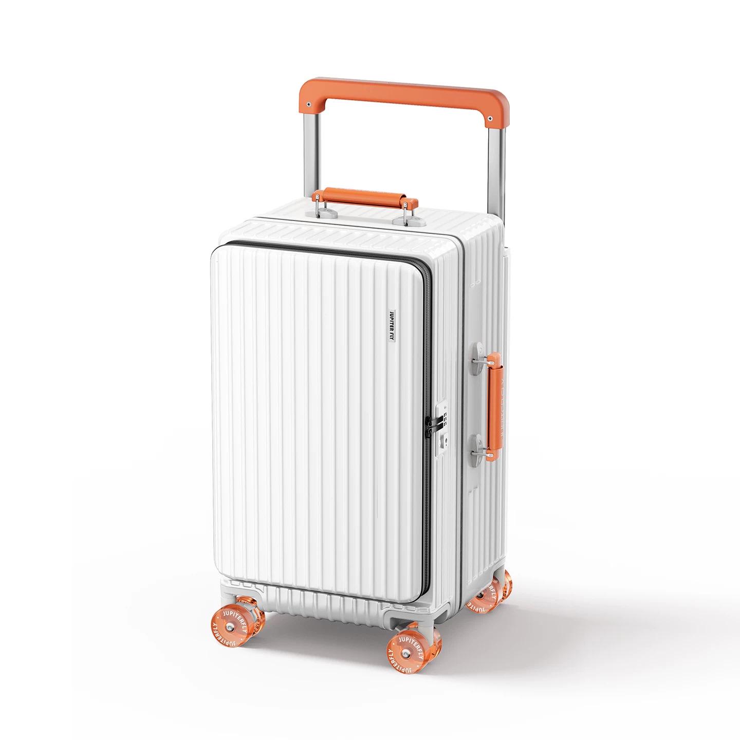 2026 New Aluminum Side-Opening 20-Inch Carry-On