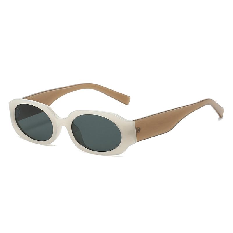 

SO&EI Fashion Polygon Rectangle Women Sunglasses Retro Jelly Color Shades UV400 As the picture