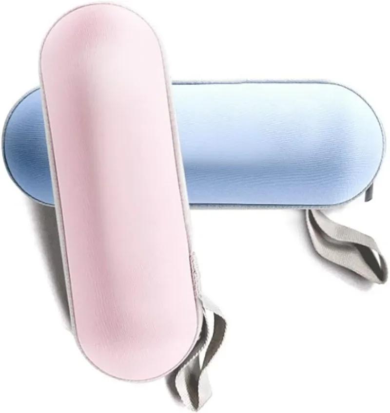 Mini Pocket Five - Folding Compact Portable Capsule Umbrella for Womens Rain and UV Pure Color 6 Bone Parasol