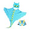 Dragon Costume Cape Dinosaur Cosplay Accessories with Hat To Wear Halloween