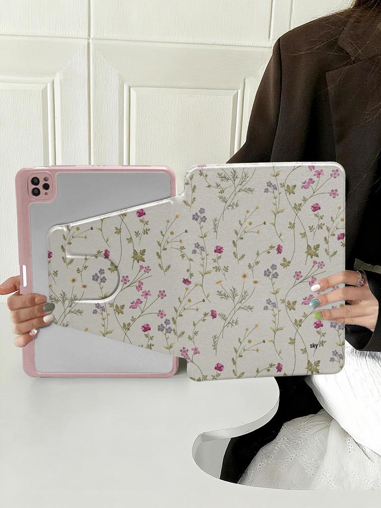 Rotating Case with Pen Slot for Samsung Tab S10/S10+/S10u and A9 8.7/S9/S9+/A9+