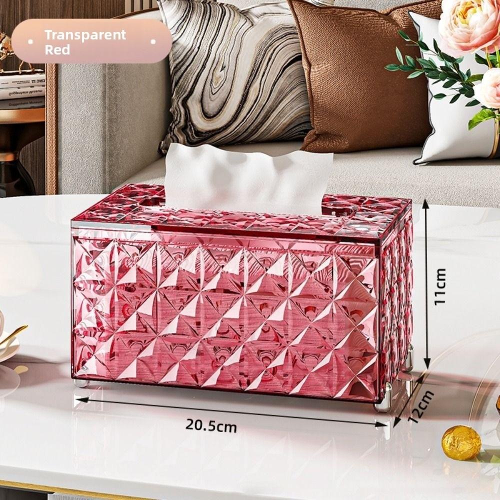 European Style Paper Towel Case Automatic Lift Paper Container Light Luxury Napkin Box Living Room