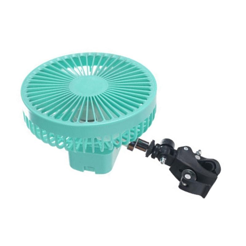 Tragbarer Clip-Ventilator Batteriebetrieben Kinderwagenventilator 5000mAh Kleiner Wiederaufladbarer Fa