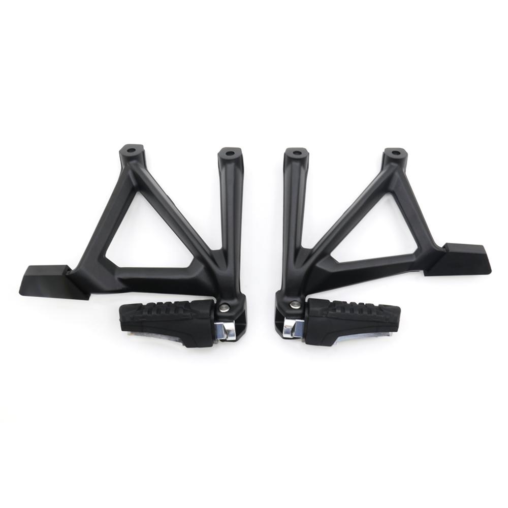 For BMW R1250GS R1200GS R1250 GS 1200GS LC Adventure 2013-2024 Motorcycle Rear Passenger Footpegs Kit Foot Rest Bracket Full Set