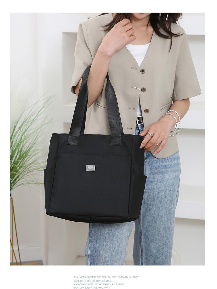 New Women's Nylon Mommy Bag, Fashionable Large Capacity Shoulder Handbag, Oxford Cloth Tote