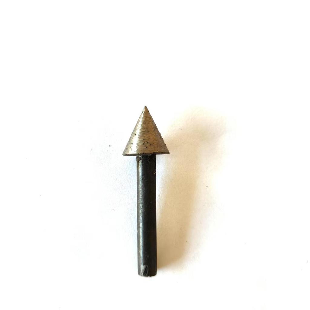 Grinding Head For Sintered Diamond Stone Carving Engraving 6mm Shank
