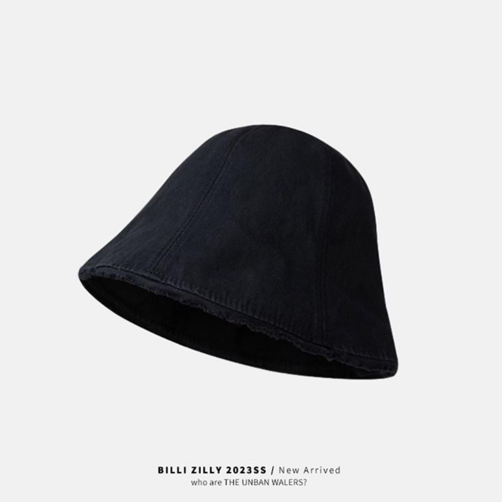 Fisherman's hat 24 new trendy spring plain face atmosphere female versatile not picky face small dome basin hat