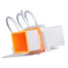Hair Dryer Holder Free Punch Wall Mounted Universal Size Space Aluminum Blow Dryer Holder for Blow Dryer Toiletries