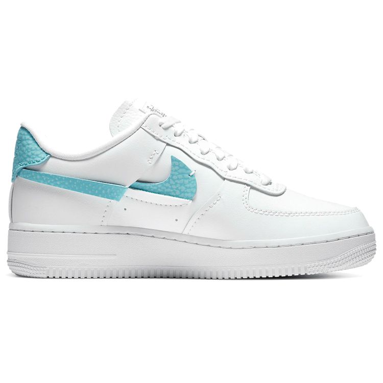 Nike Air Force 1 LXX Women's Lifestyle Sneakers White Pink Rise Bleached Aqua DC1164-101