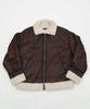 WEGO Cold Korean Loose Street Size Brown Men's B-3 Jacket, Unisex, Outerwear, Weather, Blouson, Boa, Style, Fall/Winter, Fit, Style, Gift, M,