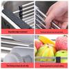 304 Stainless Steel Retractable Kitchen Sink Drain Basket